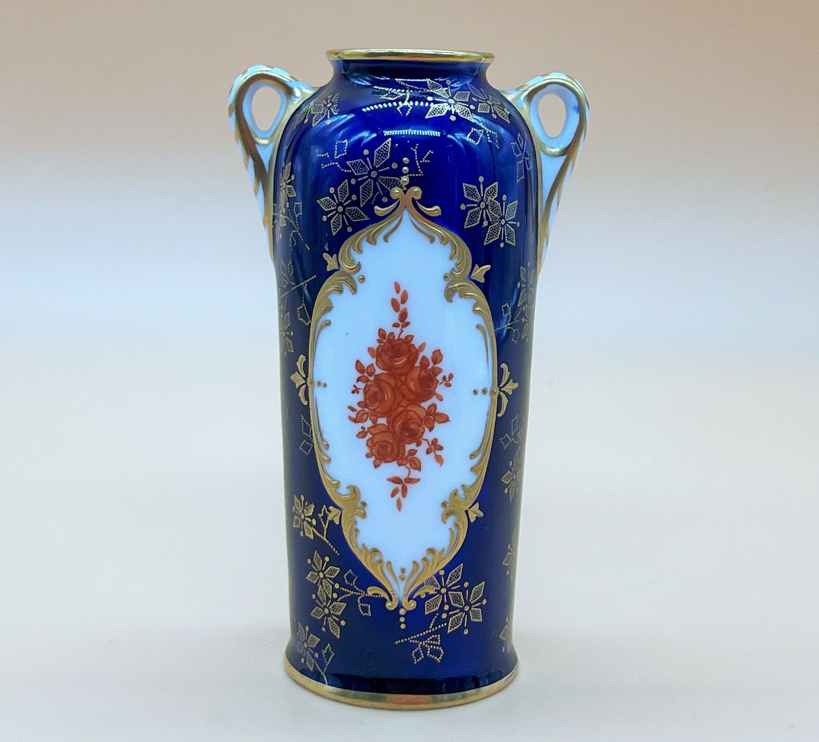 Antique Royal Doulton China Robert Allen Studio Design Small Vase. C1880 1920. photo buy