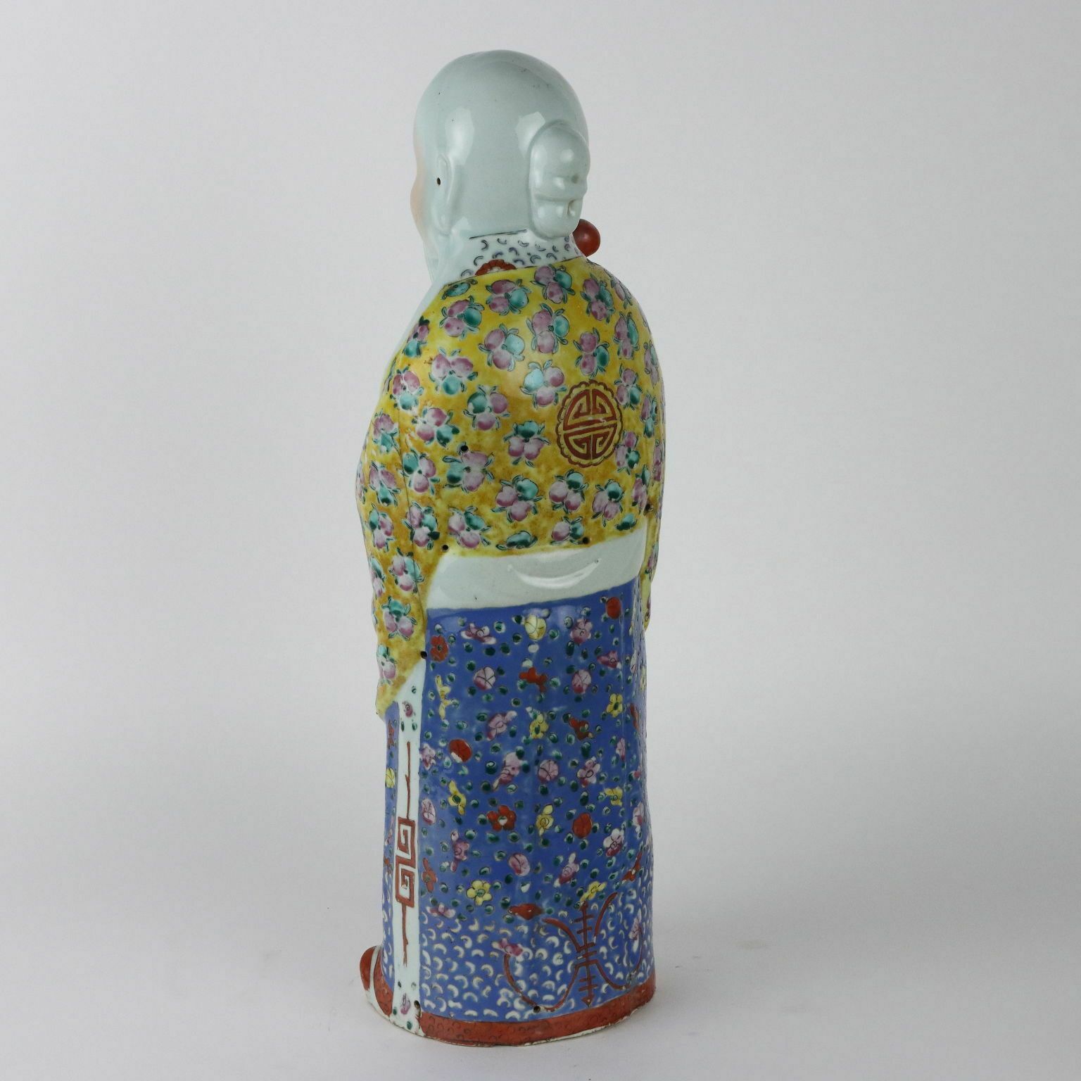Antique Figurine Immortal Subject Porcelain China 1925 photo vintage