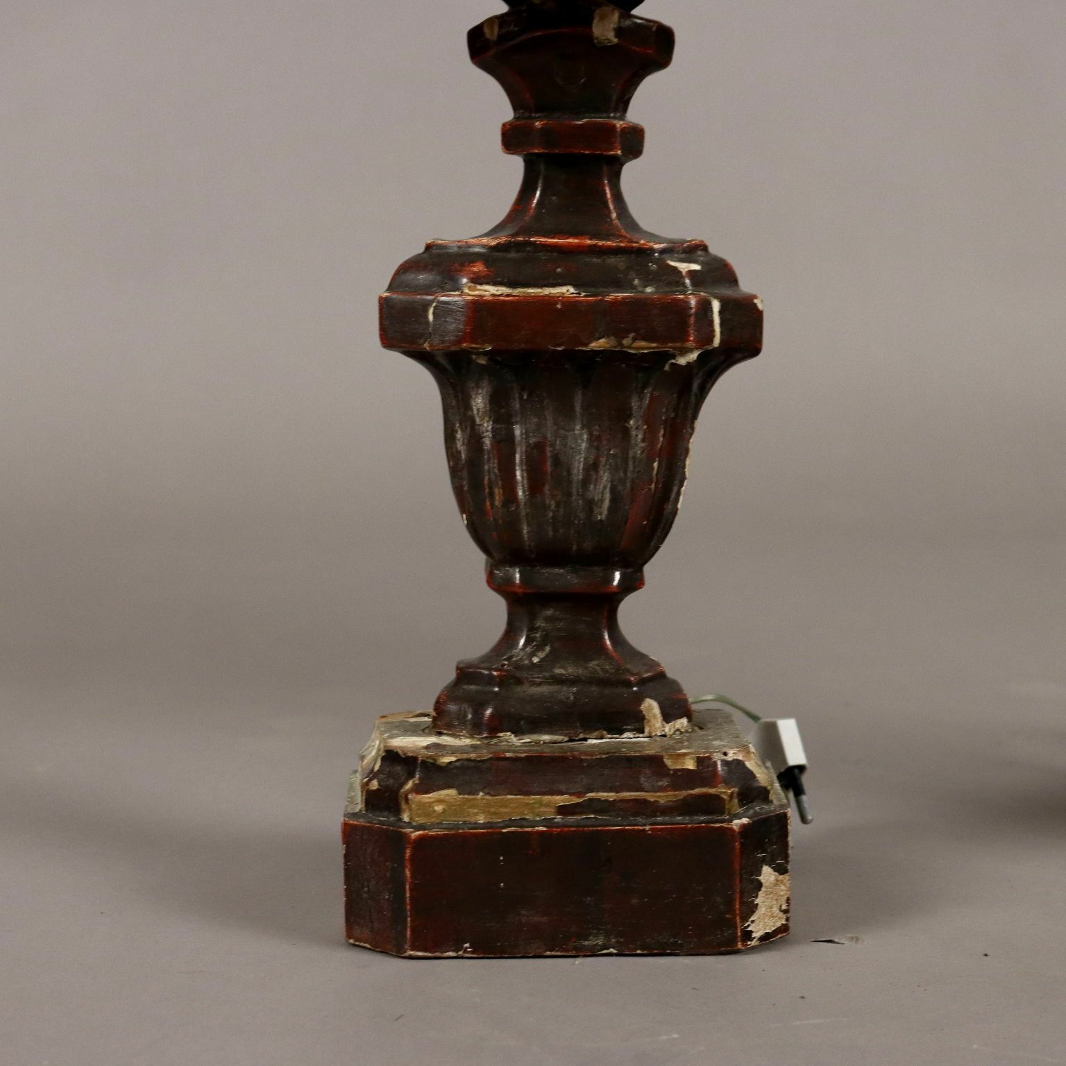 Antique Vases For Lights Bas Relief Linden XIX Century photo for sale