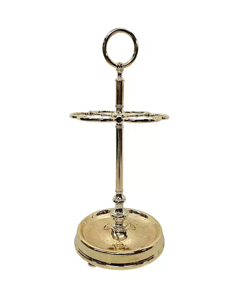 A Very Rare And Fine 19th Century Fully Restored Brass Stick Or Umbrella Stand photo furniture