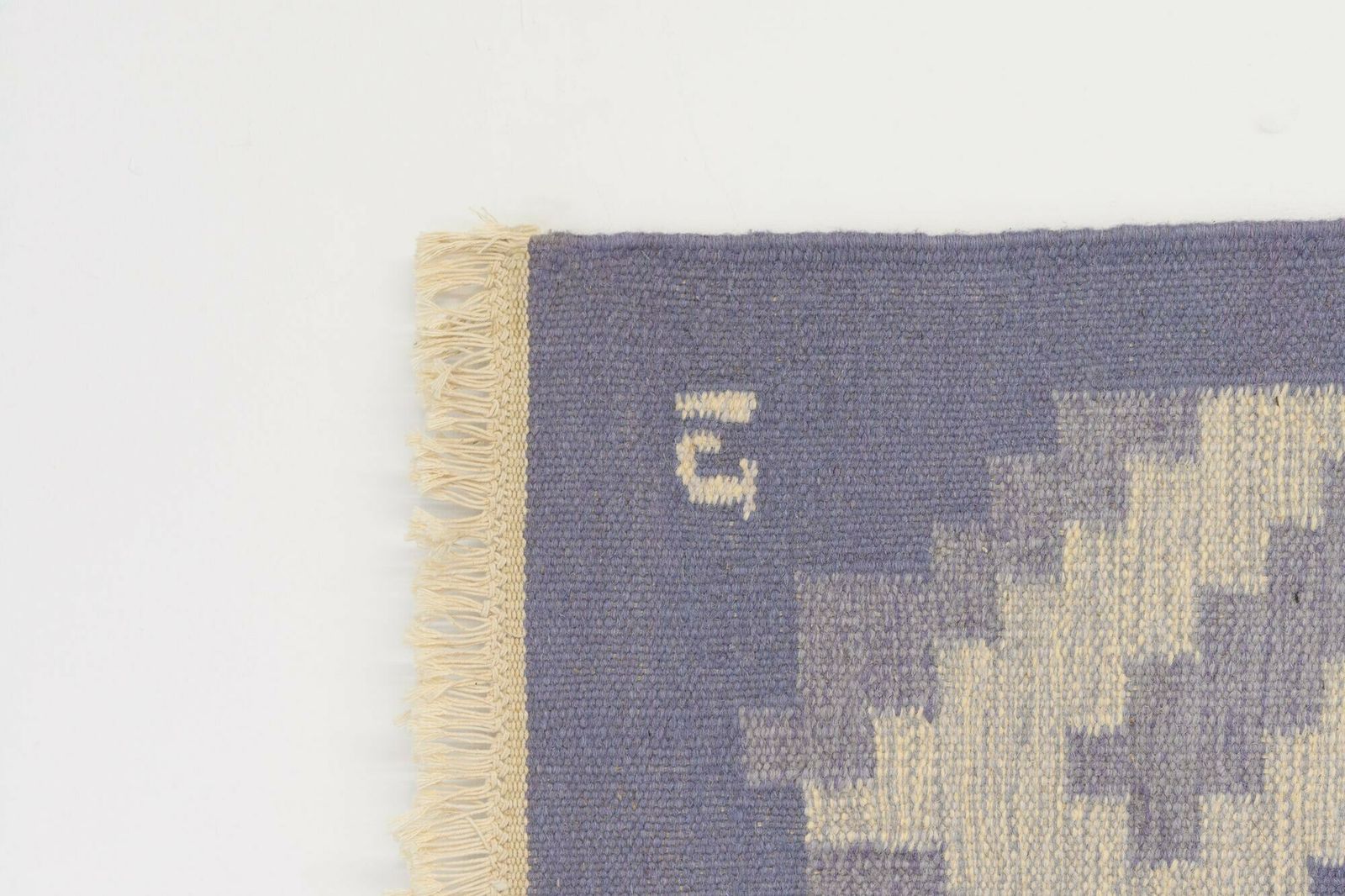 Large Vintage Swedish Kilim, 1960s photo vinterior