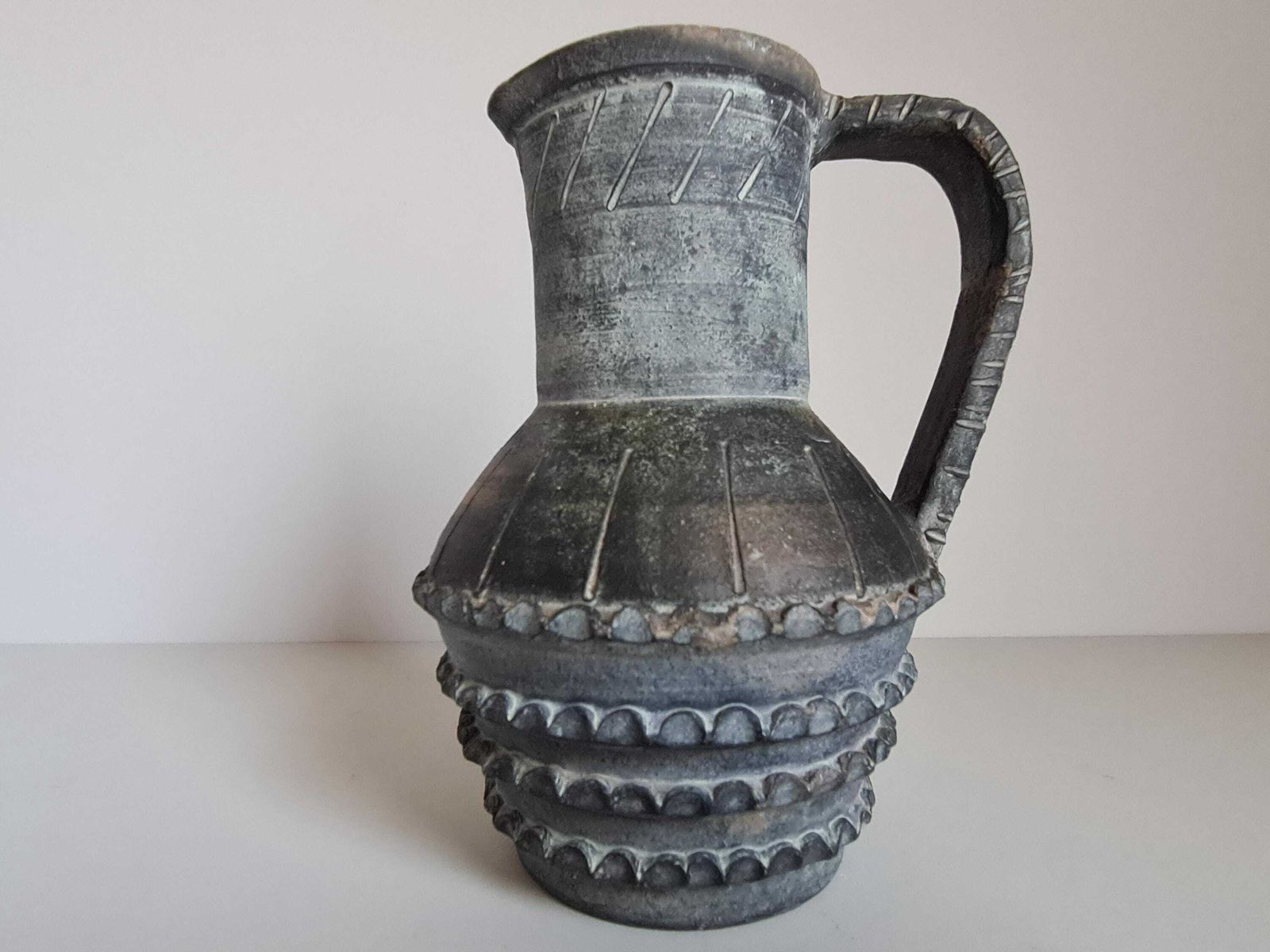 Terracotta Vase By Spanish Artist Joaquim Almeda Ferre / 1970 / Ceramic / Vintage / Mid Century / 20th Century photo furniture