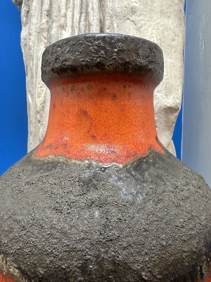 Home Decor Large 1970s German Carstens Tönnieshof Fat Lava Jug Vase Model No: 7315 45 photo