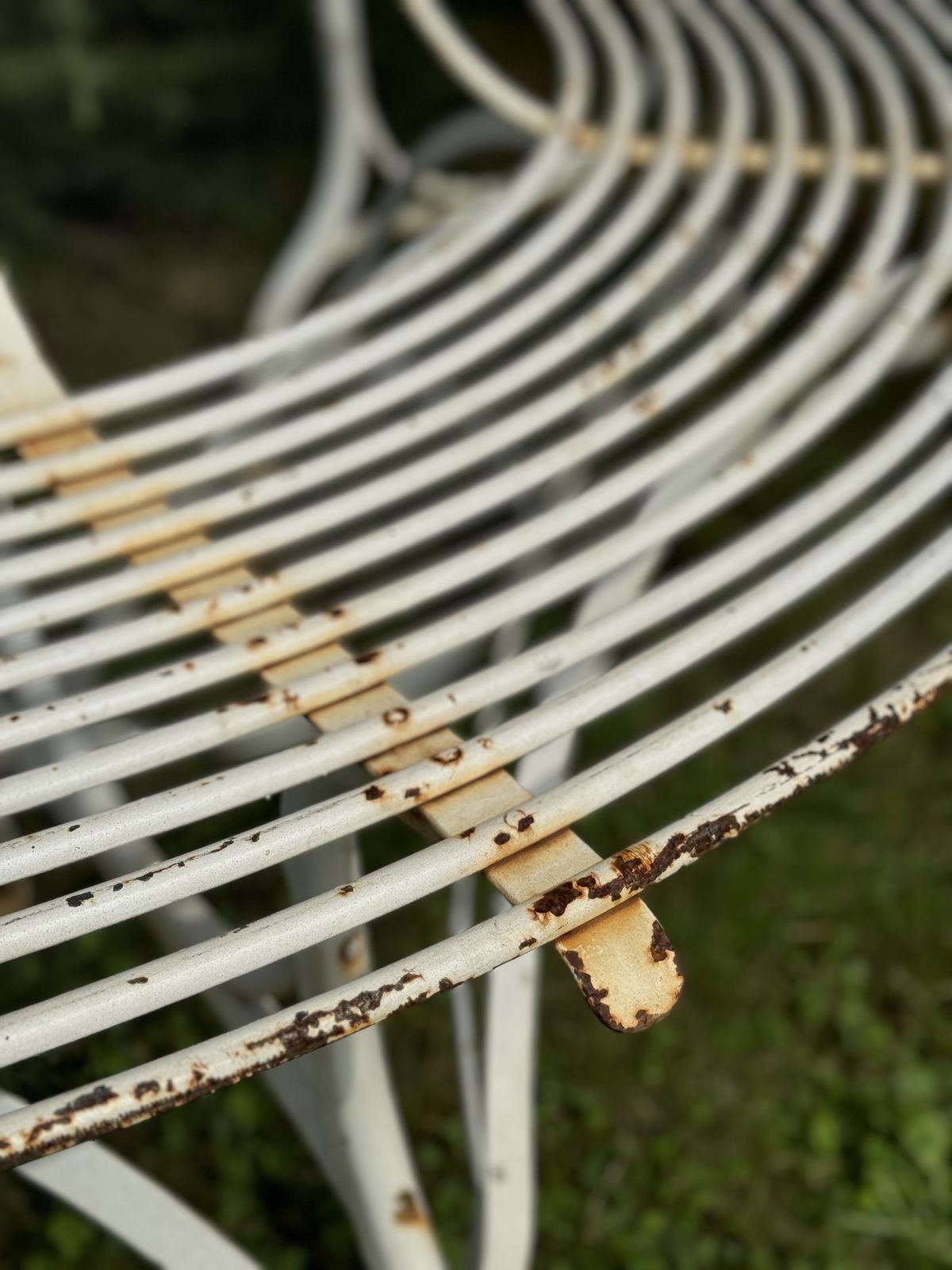Antique French Arras Tree Bench photo buy