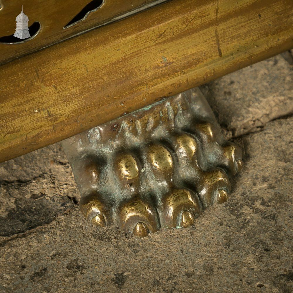photo for sale Brass Fireplace Fender