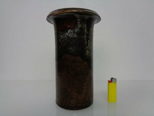 Danish Studio Ceramic Vase, 1960s photo for sale