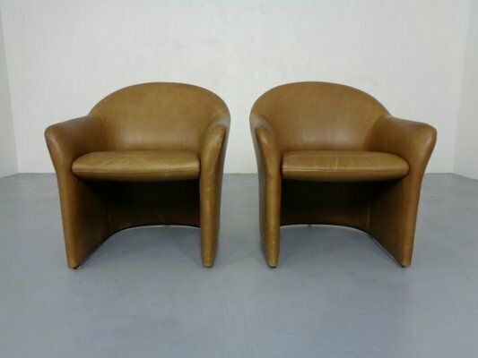 Mid Century German Leather Cocktail Chairs From Walter Knoll, 1960s, Set Of 2 photo furniture