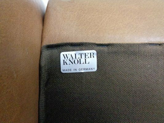 Mid Century German Leather Cocktail Chairs From Walter Knoll, 1960s, Set Of 2 photo 1039.0