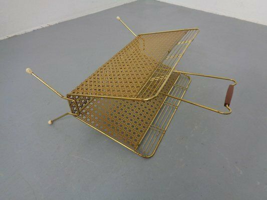 photo for sale French Metal Magazine Rack, 1960s