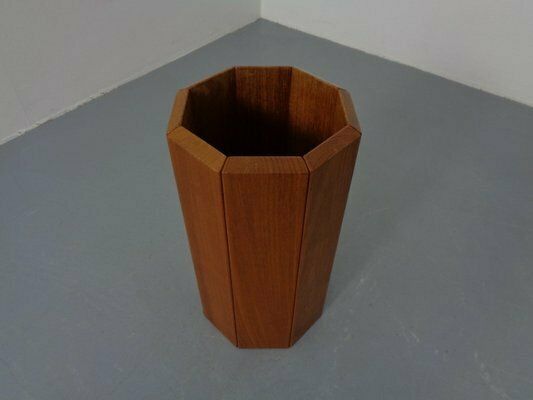 Danish Umbrella Stand In Teak By Kai Kristiansen For Vildbjerg Mobelfabrik, 1960s photo for sale