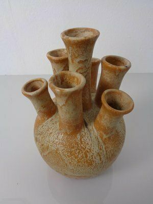 photo for sale German Studio Ceramic Mushroom Vase By Lu & Gerd Grove, Lübeck, 1960s