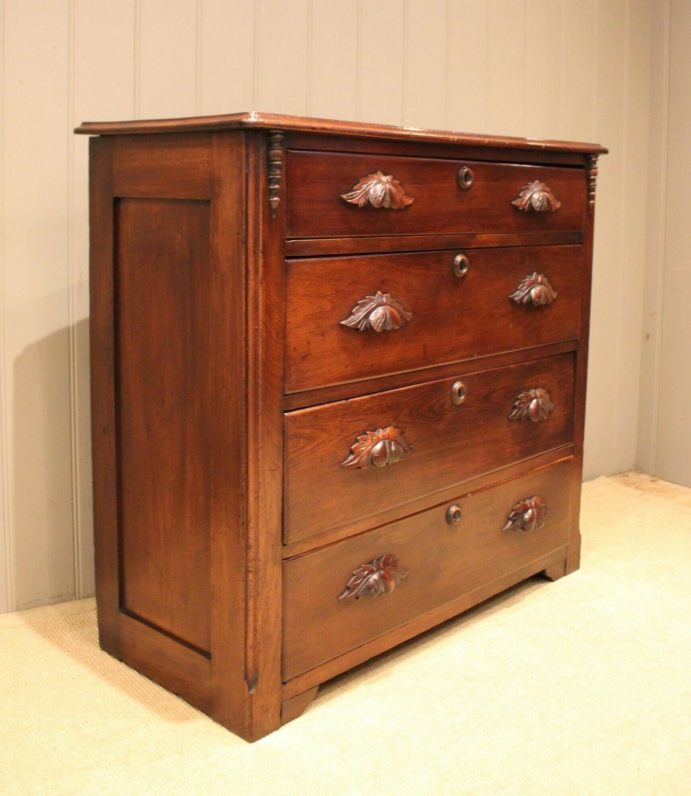 Late 19th Century Walnut Chest Of Drawers photo buy