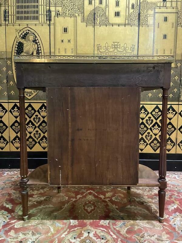 Console D'entrée De Style Louis XVI En Acajou photo 1270.0