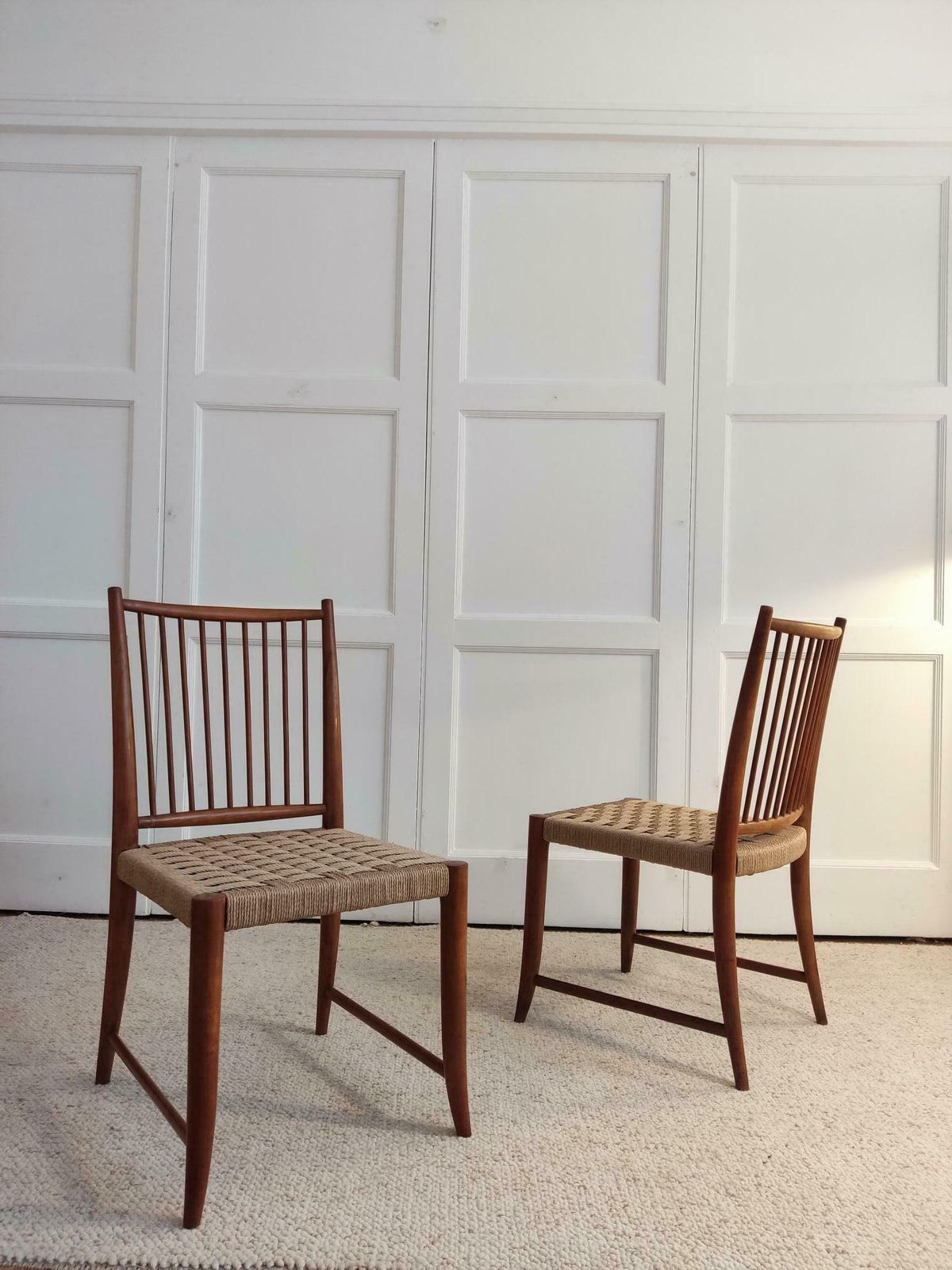 Pair Of Paolo Buffa Chairs photo furniture