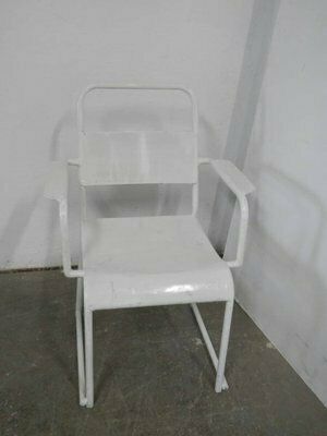 Iron Chairs And Coffee Table, 1960s, Set Of 4 photo vinterior