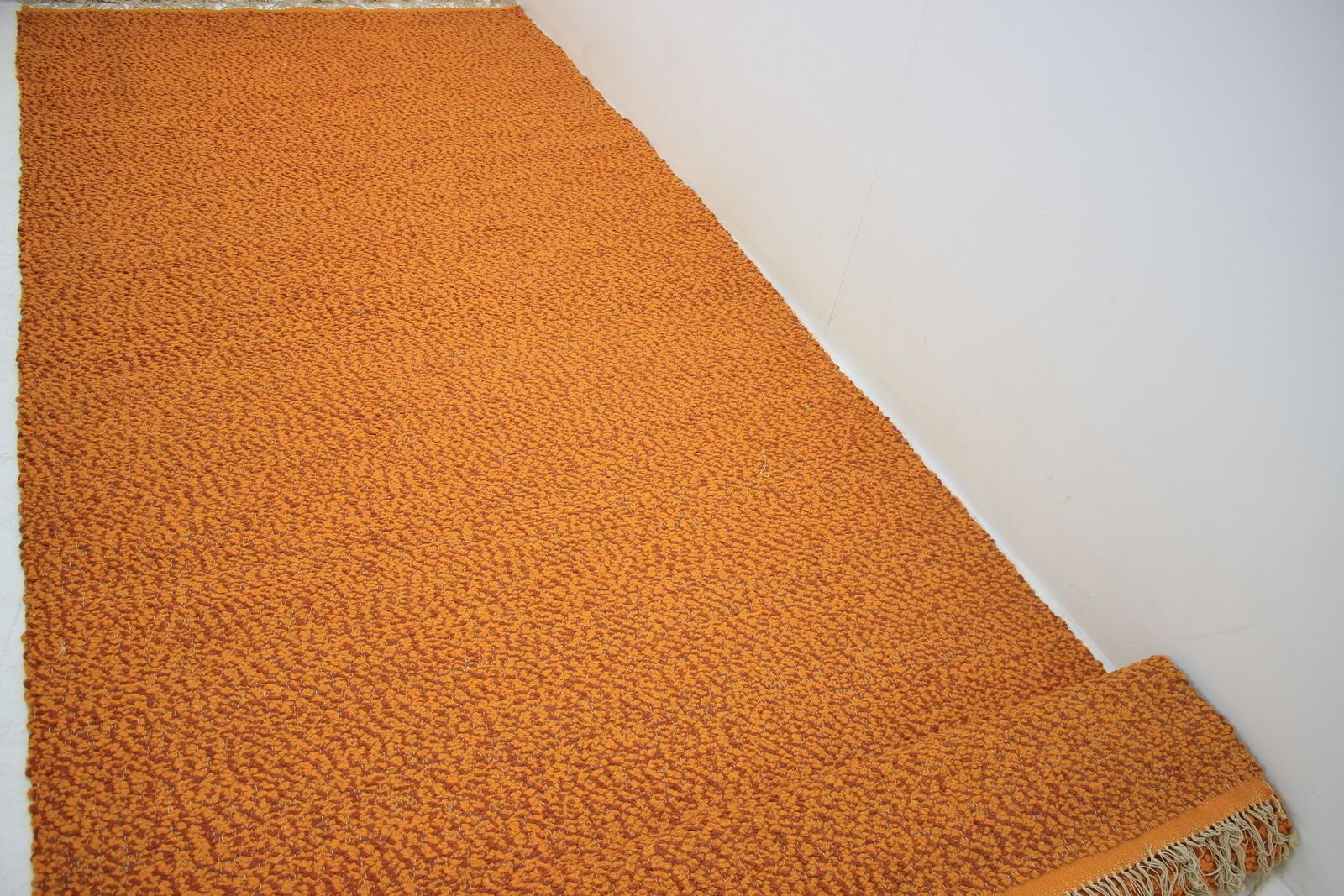 Big Mid Century Hand Woven Carpet / Rug By Valašské Meziříčí, 1960s photo buy