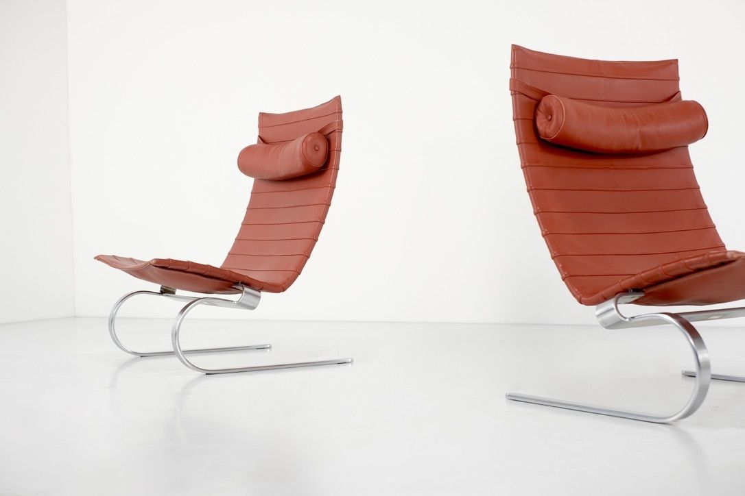 Armchair Pk20 By Poul Kjaerhom For Fritz Hansen, Denmark 1968. photo vinterior
