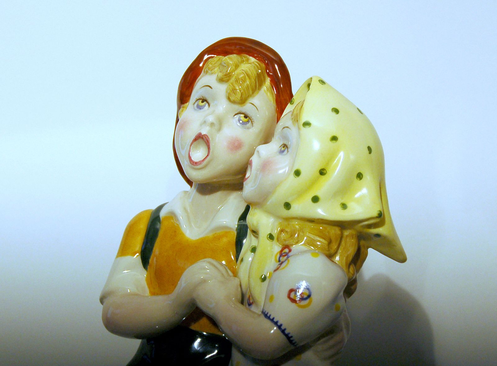 Artistic Ceramic C.I.A. Manna Torino   Mod. " Allegro Ritorno " Italy 1940 photo for sale