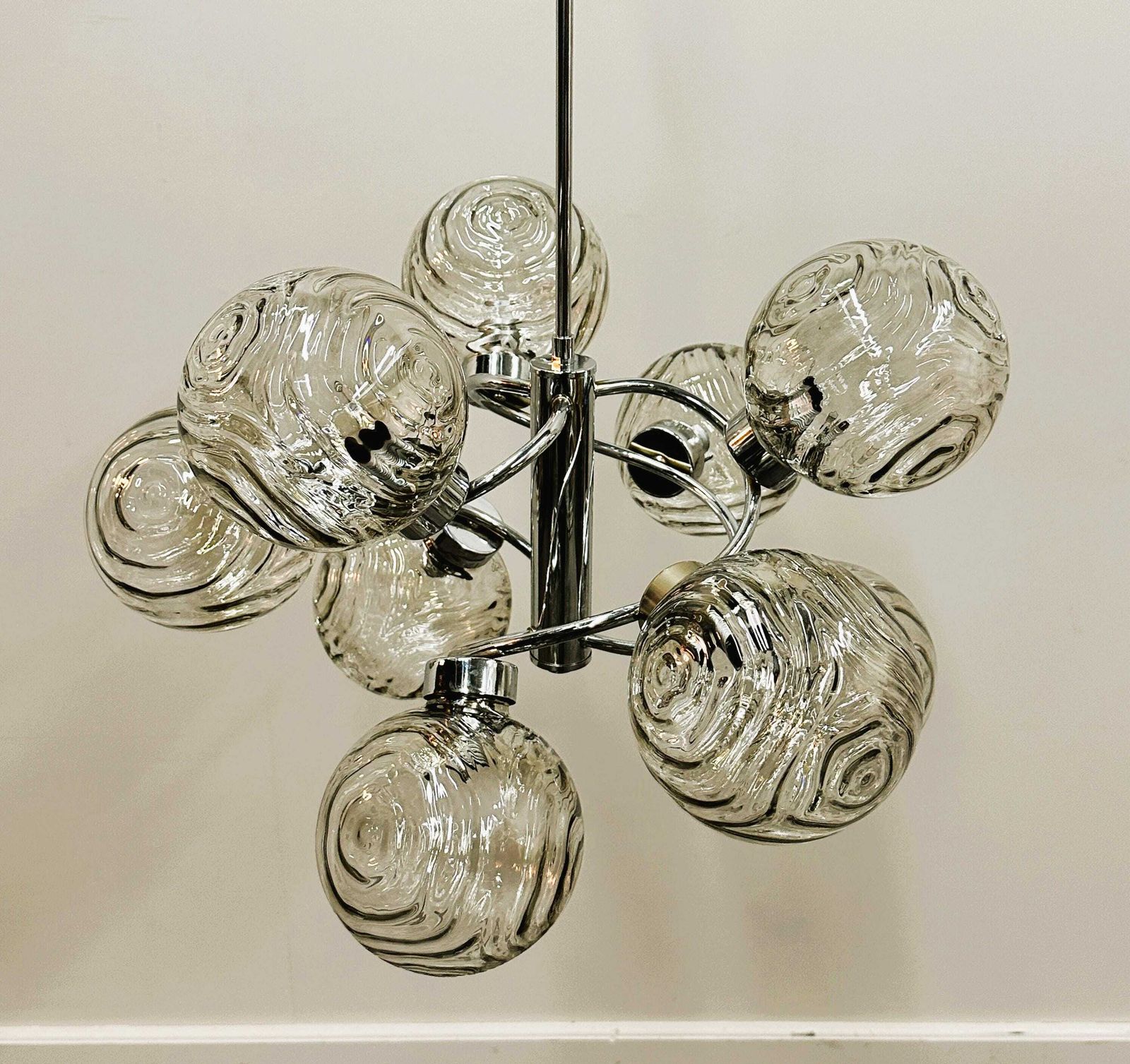 Duitse Space Age Orbitale Hanglamp Van Fischer Leuchten, Jaren 1970. Duitsland photo 588.0