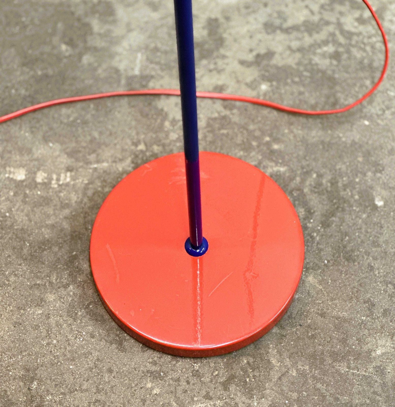 Postmodern Multicolor Metal Floorlamp By Veneta Lumi, 1980s Italy. photo buy