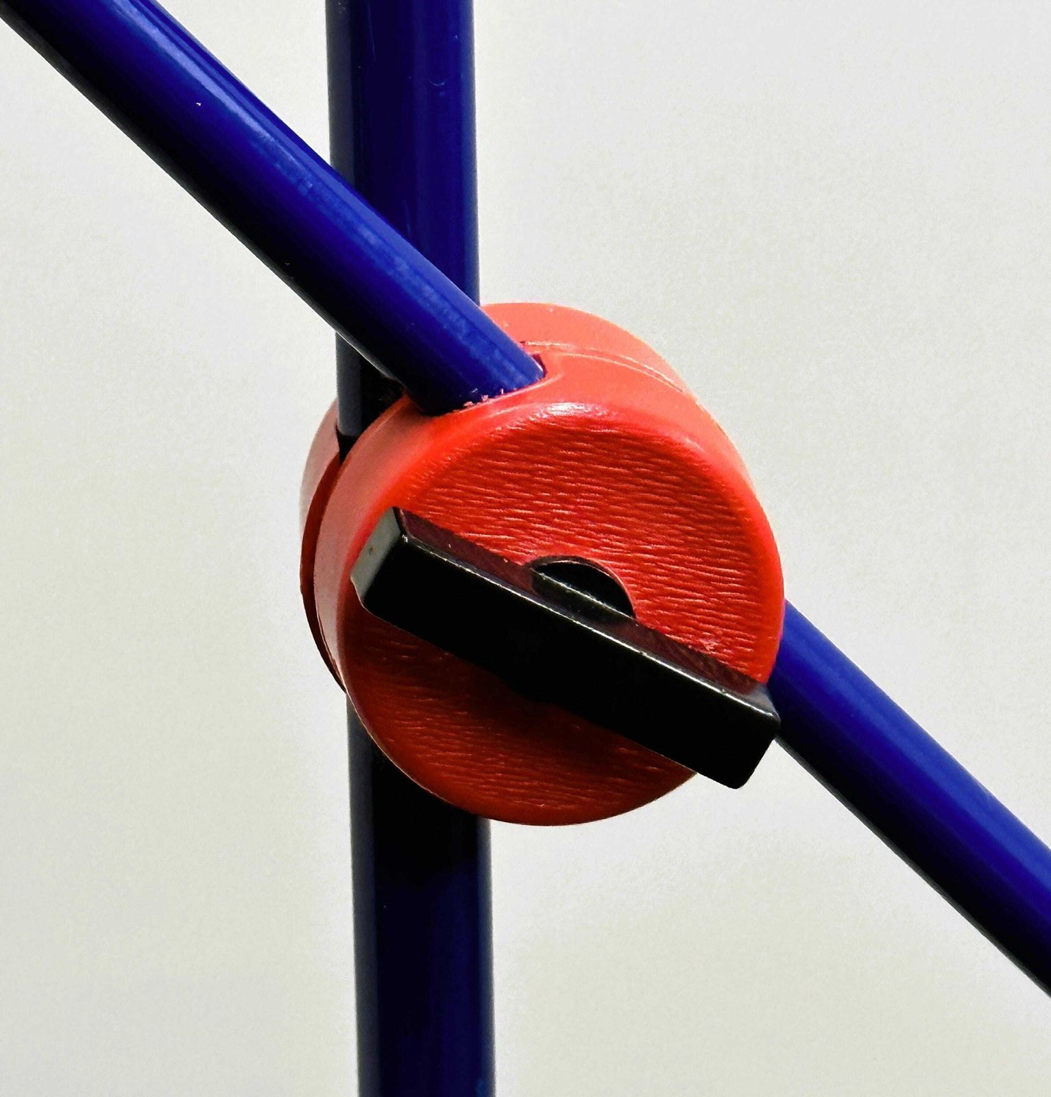 photo furniture Postmodern Multicolor Metal Floorlamp By Veneta Lumi, 1980s Italy.