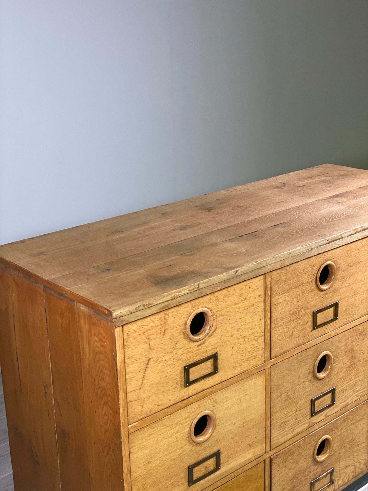 photo furniture Large Chest Of Drawers, Oak