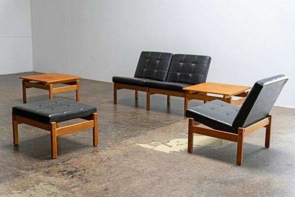 Modular Seating Group Sofa By Yngve Ekström Domino For Swedese, 1970s, Set Of 4 photo for sale