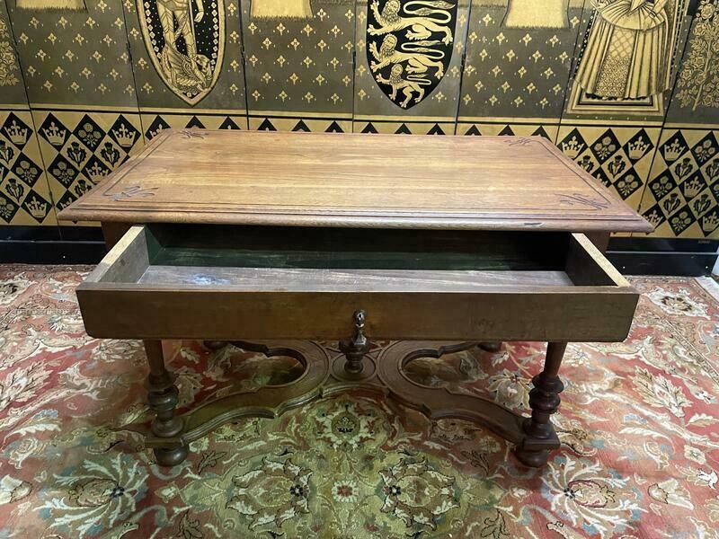 Bureau Ou Console D'entrée Style Louis XIII   Renaissance photo furniture