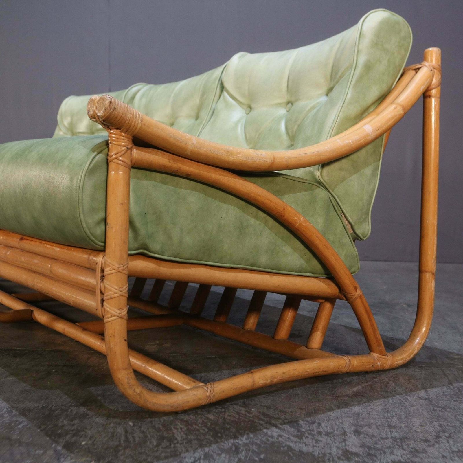 Mid Century Bamboo Sofa By Angraves Of Leicester photo 1680.0