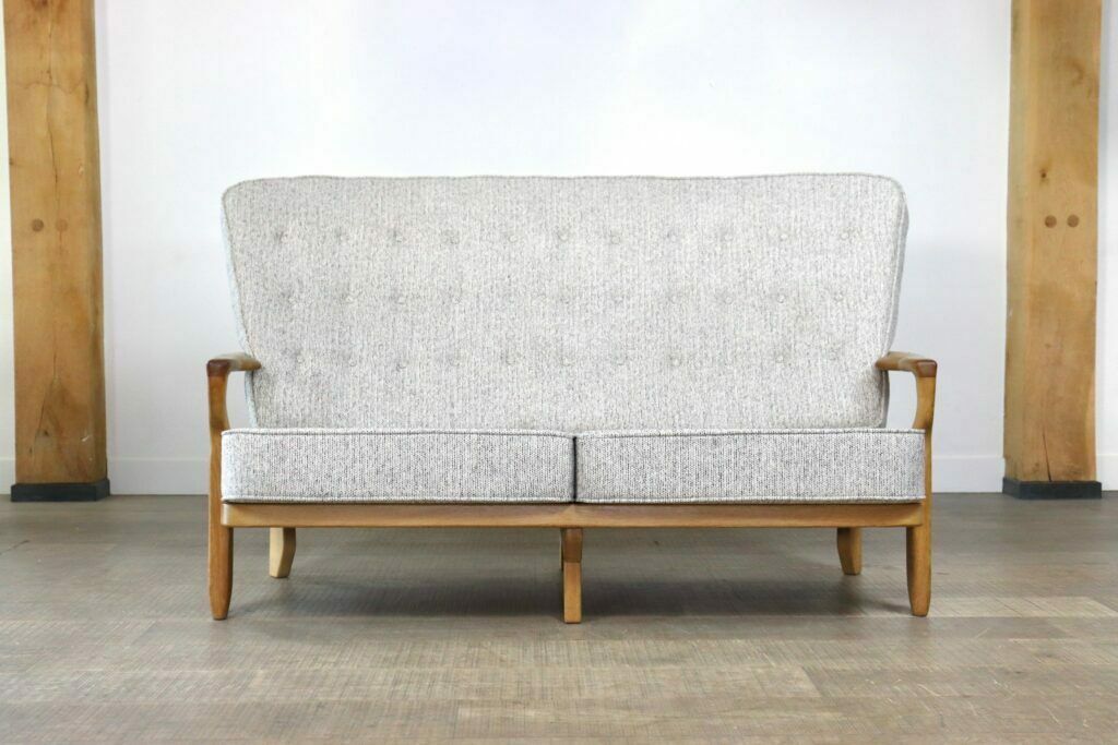 Guillerme Et Chambron ‘Juliette’ Sofa, France 1955 photo for sale