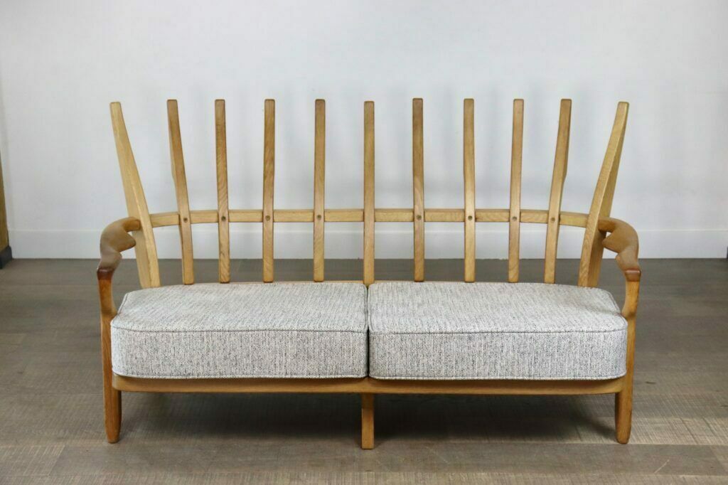 2674.0 Guillerme Et Chambron ‘Juliette’ Sofa, France 1955 photo