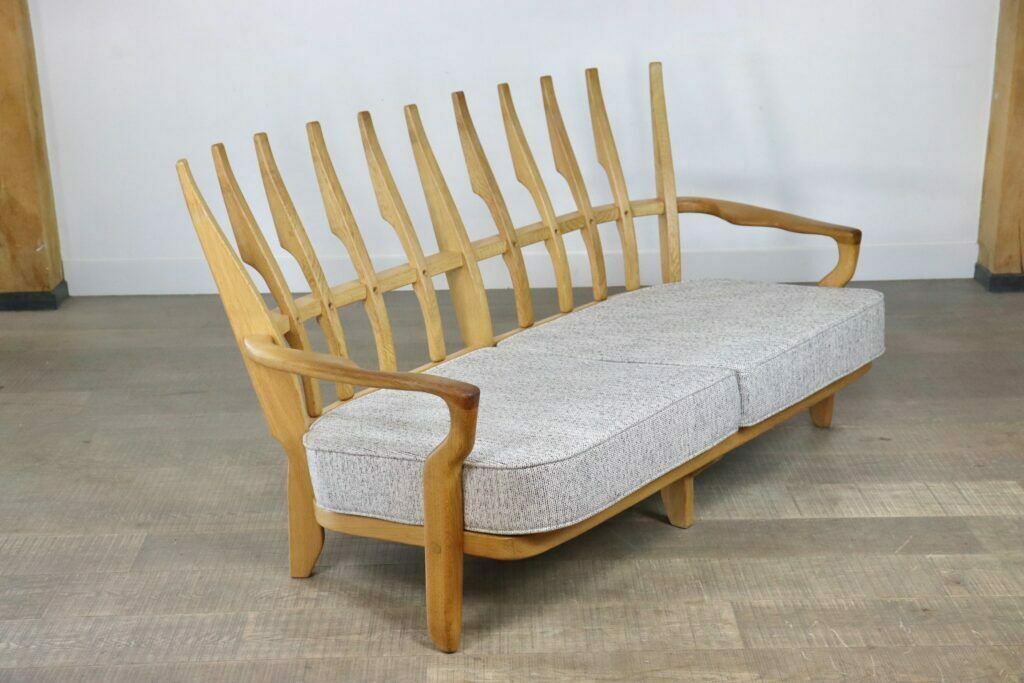 photo vinterior Guillerme Et Chambron ‘Juliette’ Sofa, France 1955