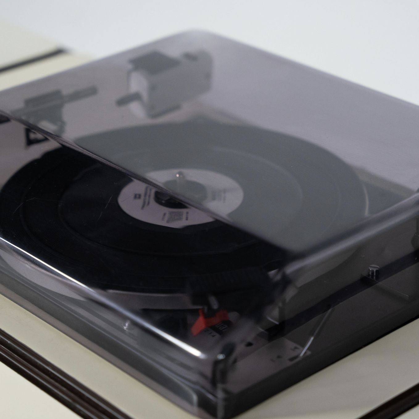 White Record Player Brionvega By Achille & Pier Giacomo Castiglioni, 1960s photo 8650.0
