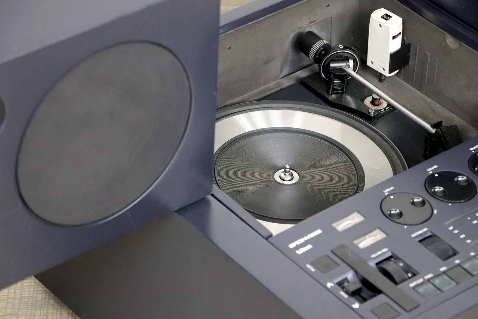 Woonaccessoires Zeldzame Brionvega Rr130 Totem Radio Door Mario Bellini, Jaren 1970 photo