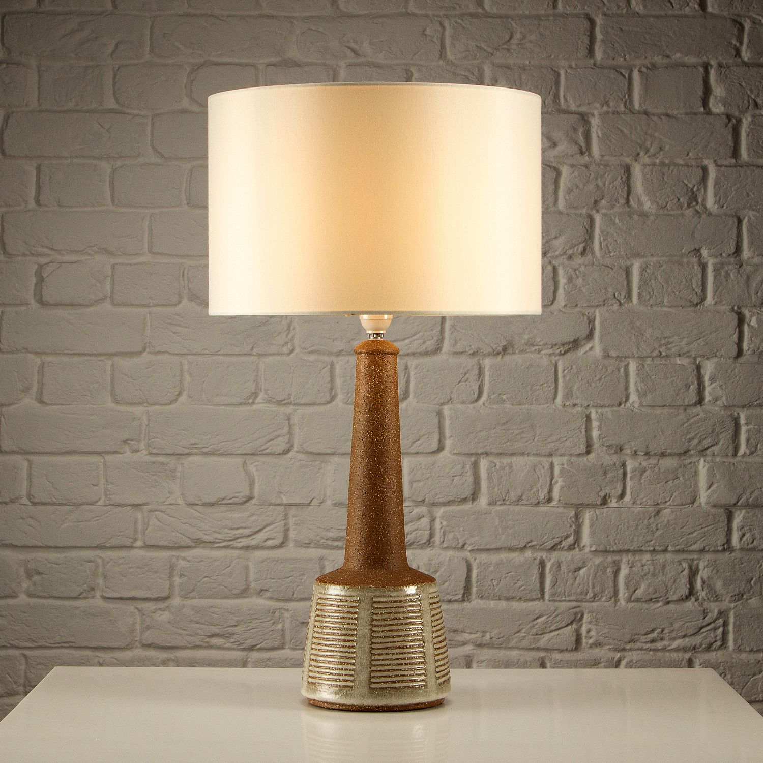 Model Dl337 Stoneware Lamp By Esben Klint For Palshus, Denmark, 1960s photo furniture