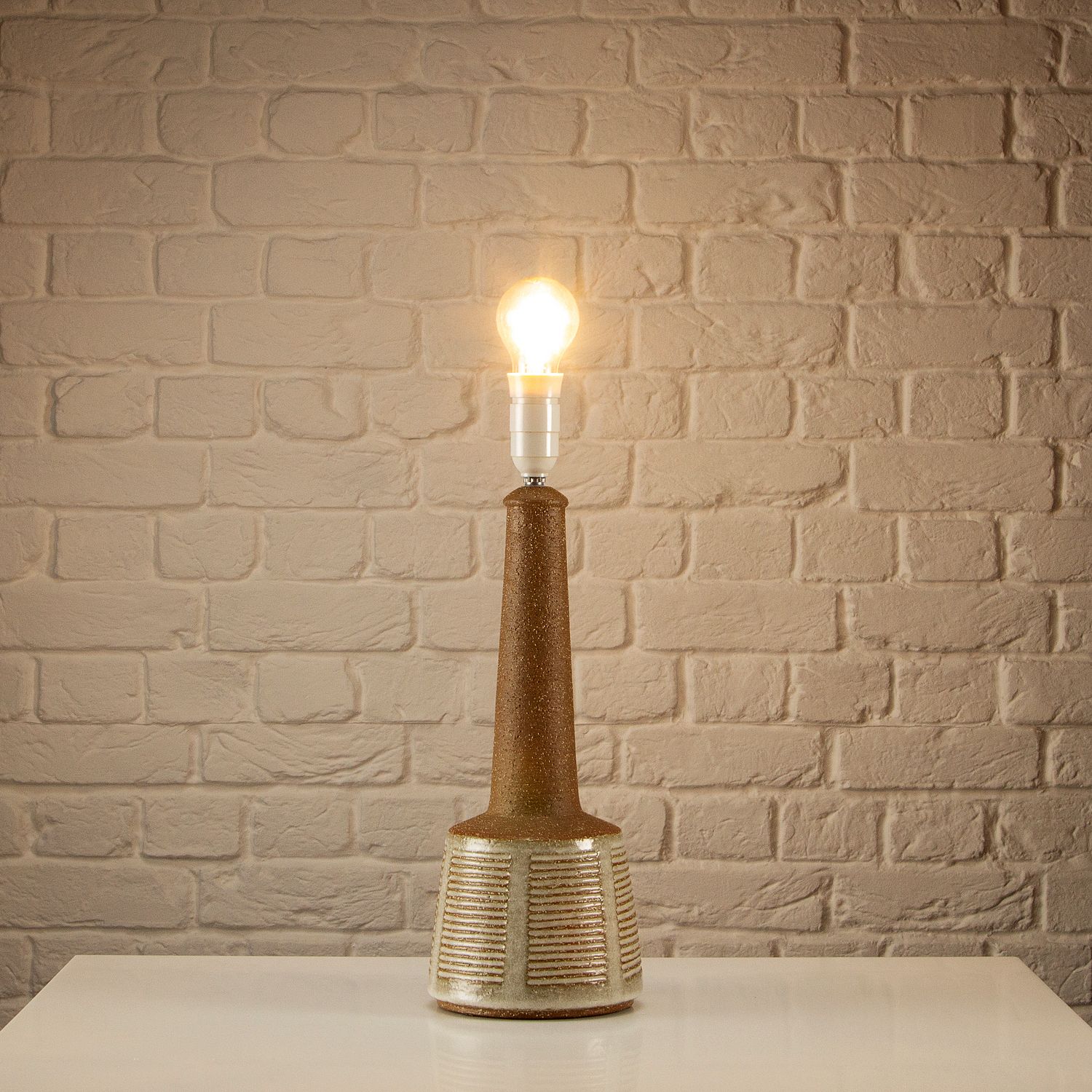 photo for sale Model Dl337 Stoneware Lamp By Esben Klint For Palshus, Denmark, 1960s