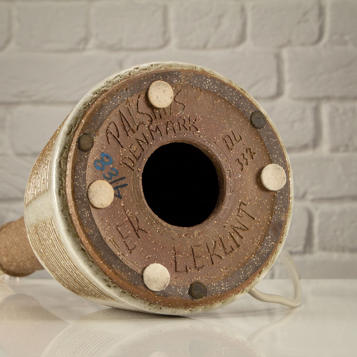 Model Dl337 Stoneware Lamp By Esben Klint For Palshus, Denmark, 1960s photo 995.0