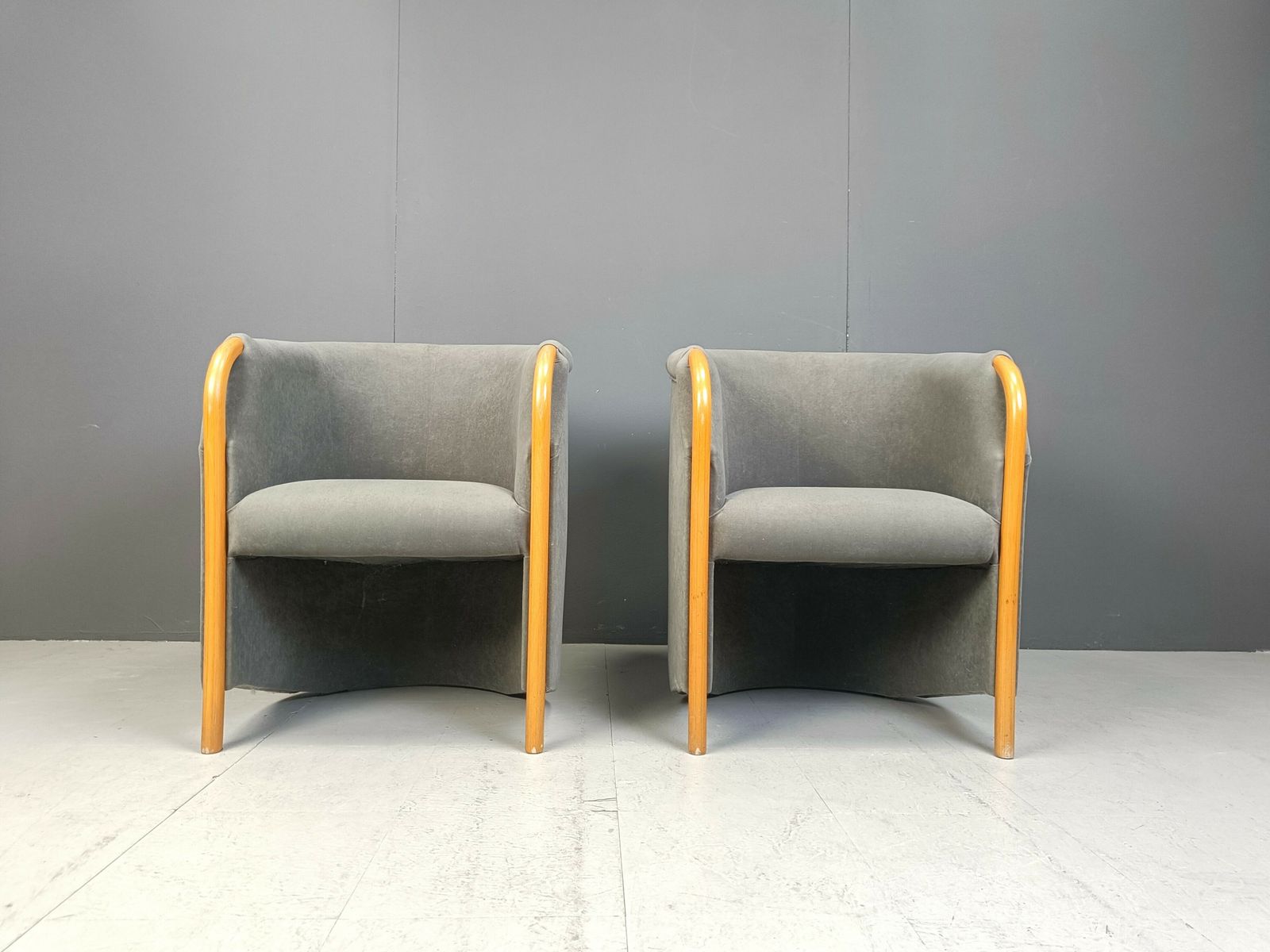 Pair Of Italian Armchairs, 1980s photo furniture