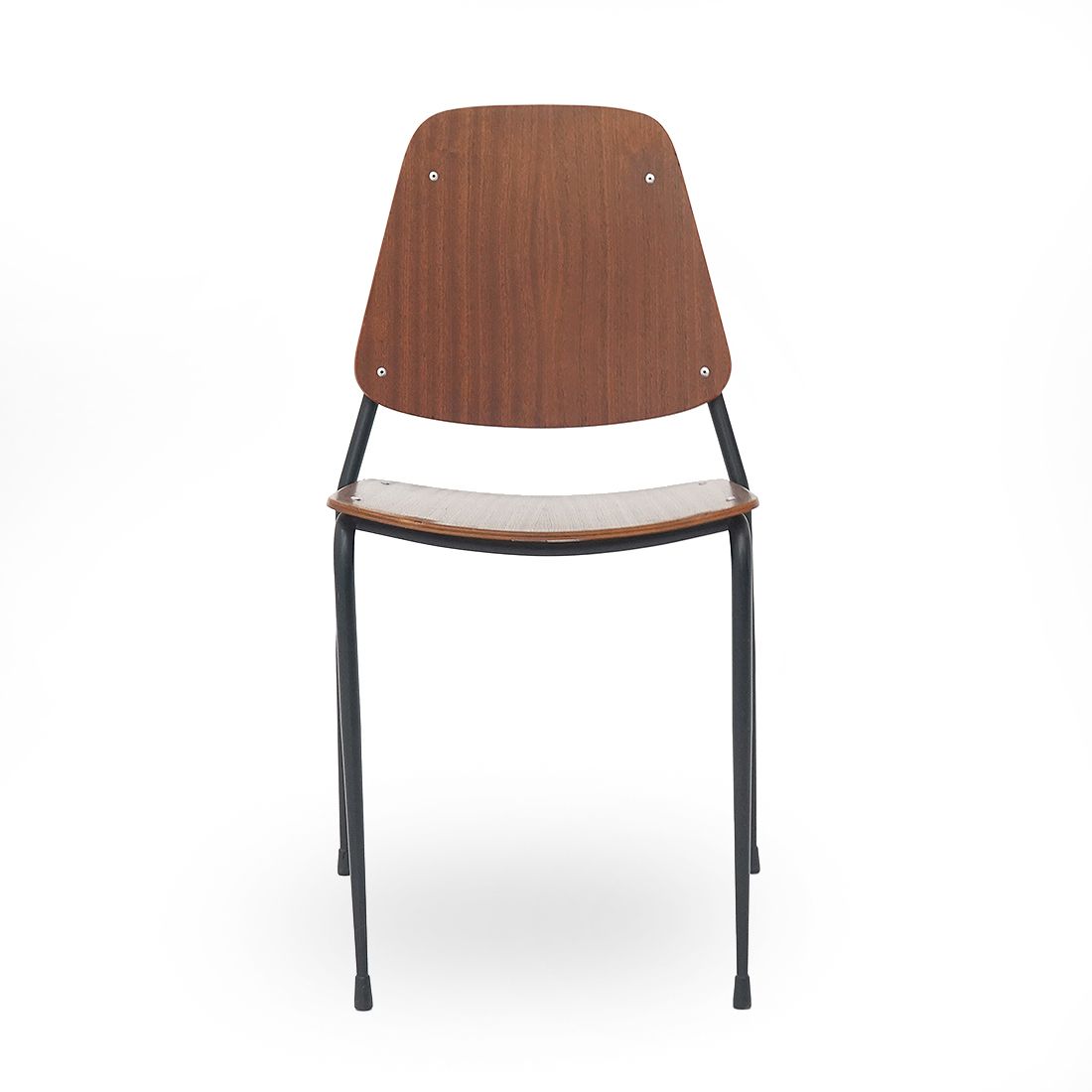 Chair With Seat And Back In Curved Plywood, 1960s photo for sale