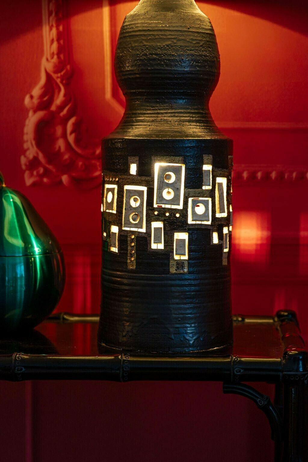 photo furniture A Very Large 1960s Ceramic Lamp By French Ceramicist Georges Pelletier For Accolay Potteries