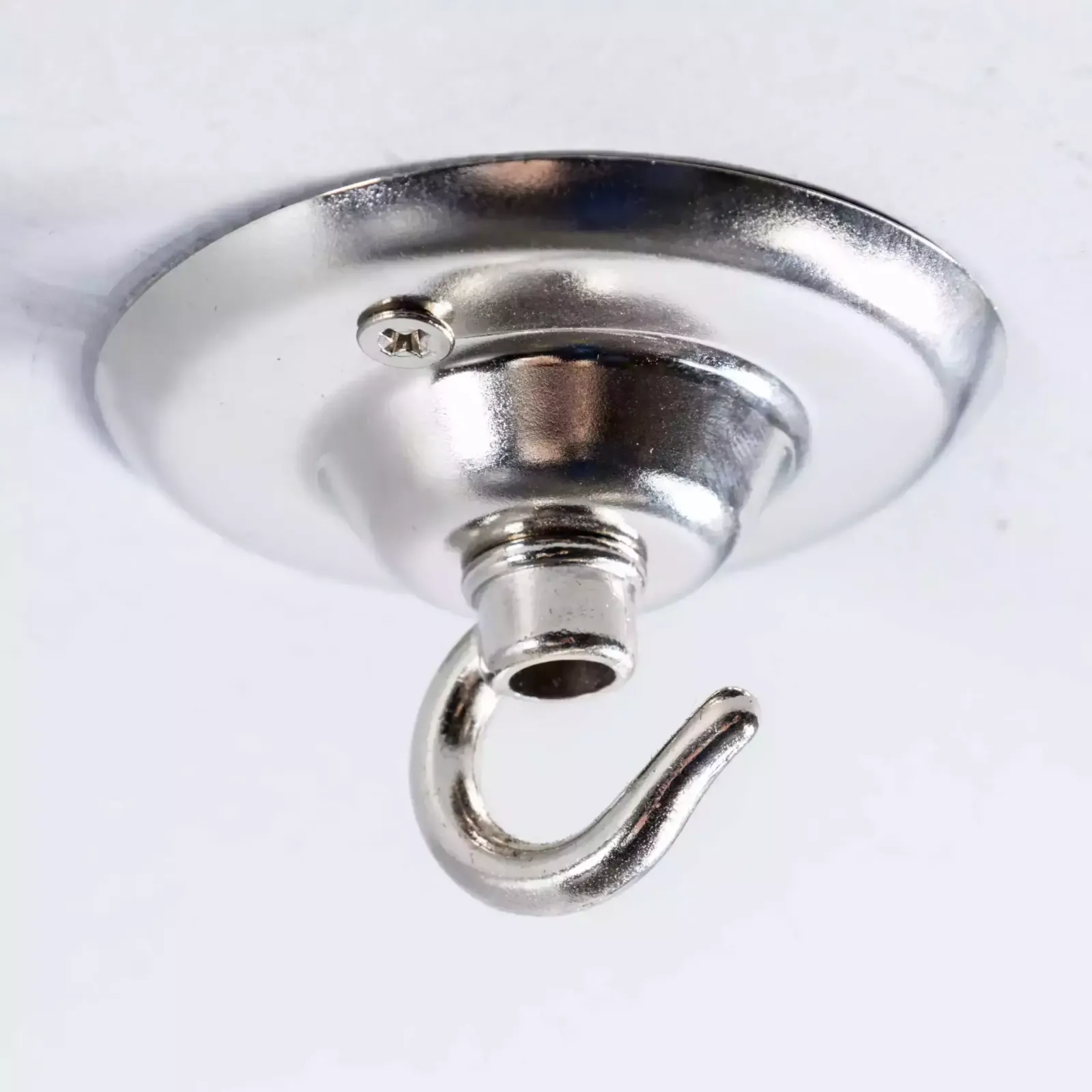 photo buy 1950’s New Old Stock Ceramic Top Aqua Cylinder Pendant Lamp