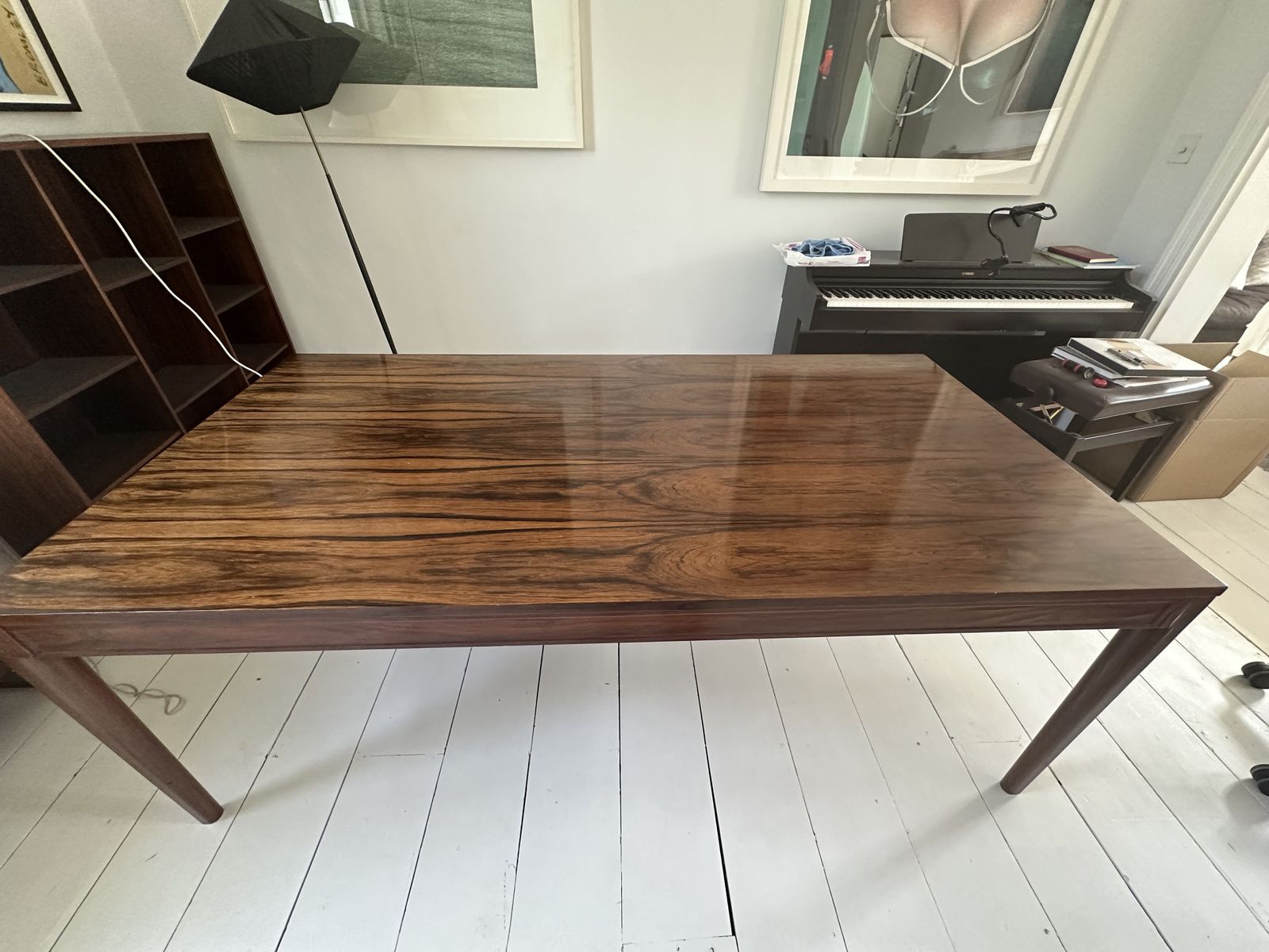 Finn Juhl Diplomat Desk And Chairs photo vintage