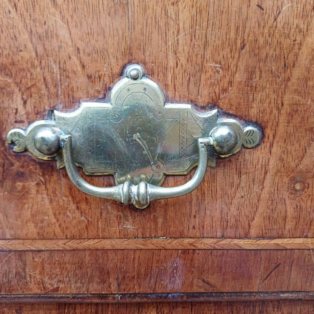 photo furniture Beautiful Early 18th Century Walnut Chest On Chest