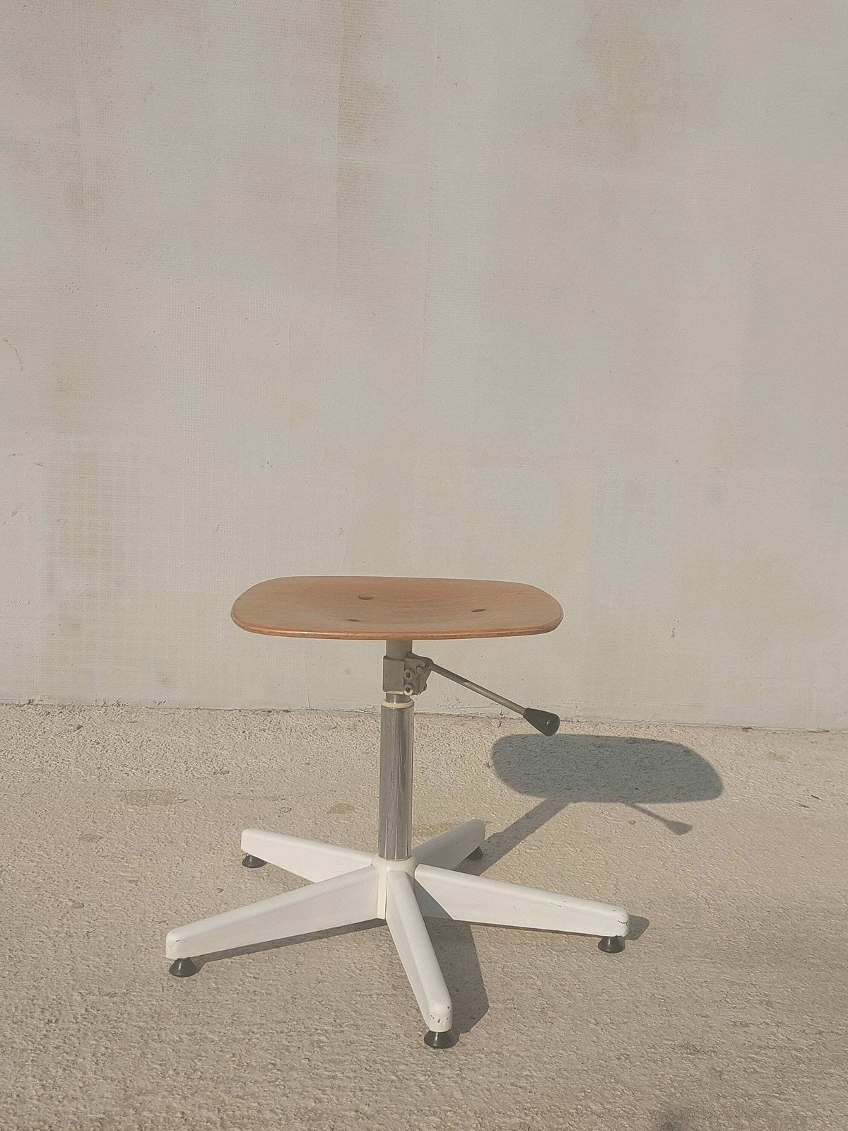 Mcm Industrial Swivel Chair/ Vintage Industrial Swivel Adjustable Chair /Mcm Interior/ Industrial Design/ Designer Chair/ Stol Kamnik /60's photo 182.0