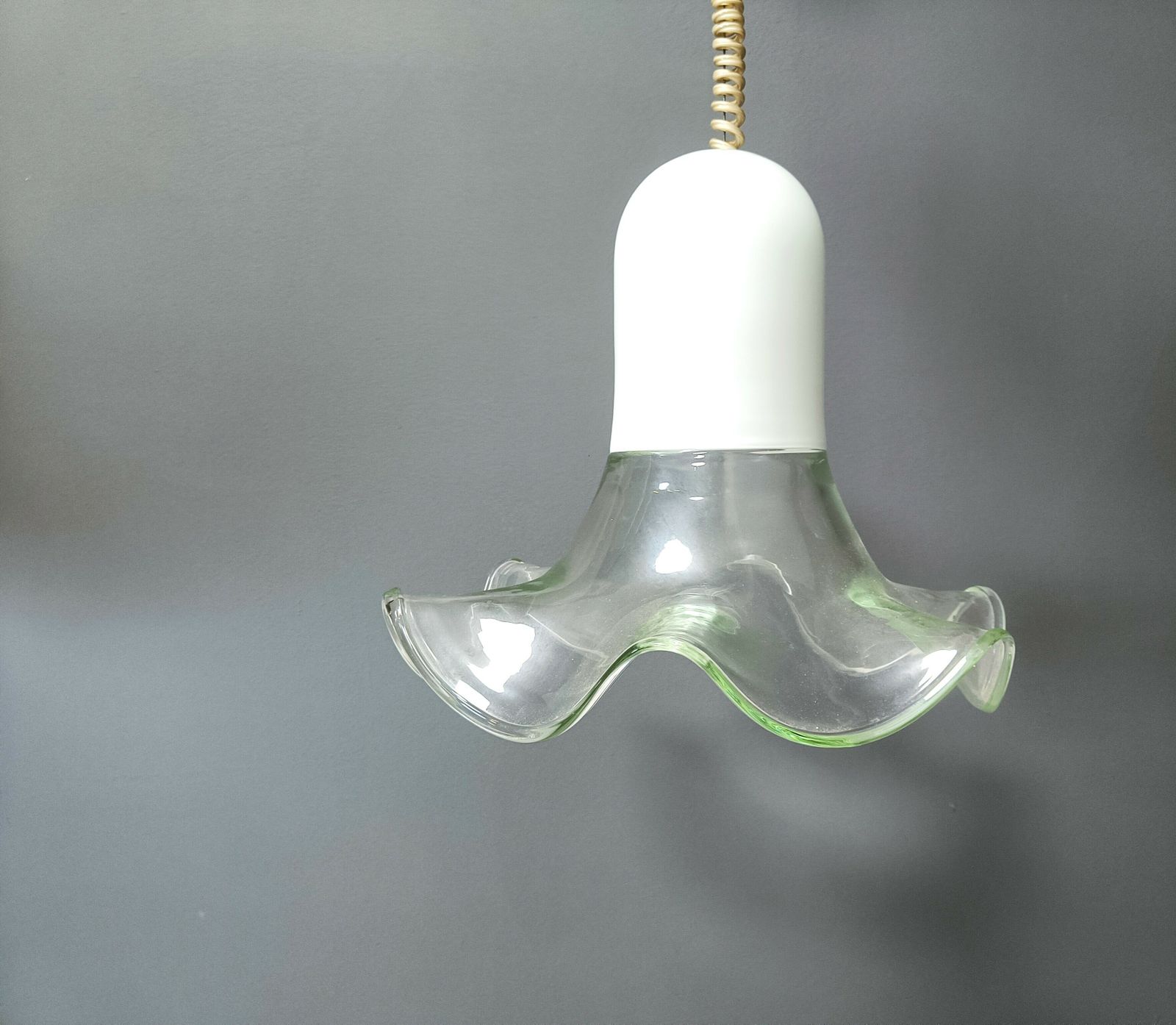 Murano Pendant Light By Roberto Pamio & Renato Toso, 1970s For Leucos photo Lighting