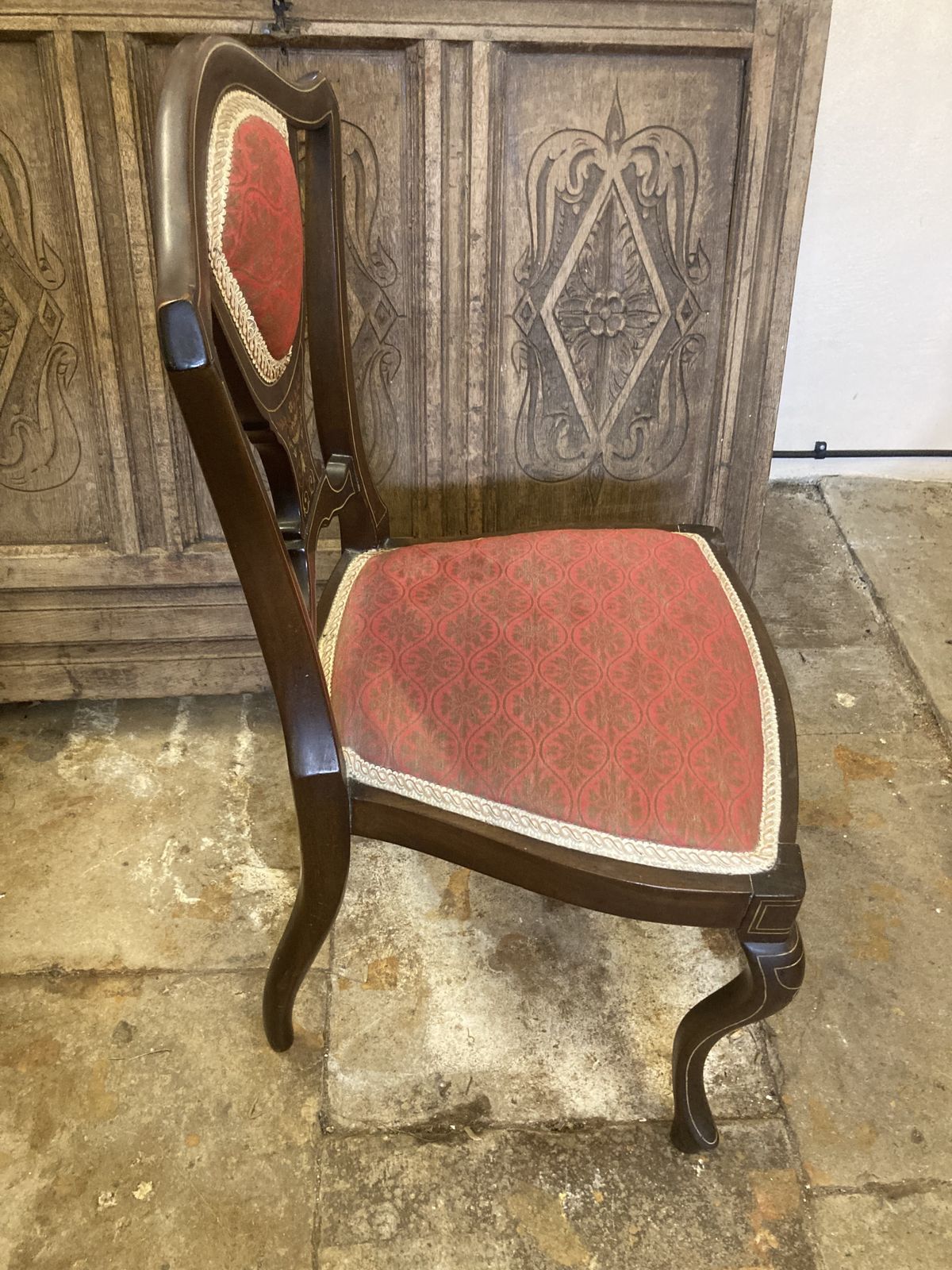 Pair Of “His And Hers” Bedroom Chairs By Jas Shoolbread photo buy