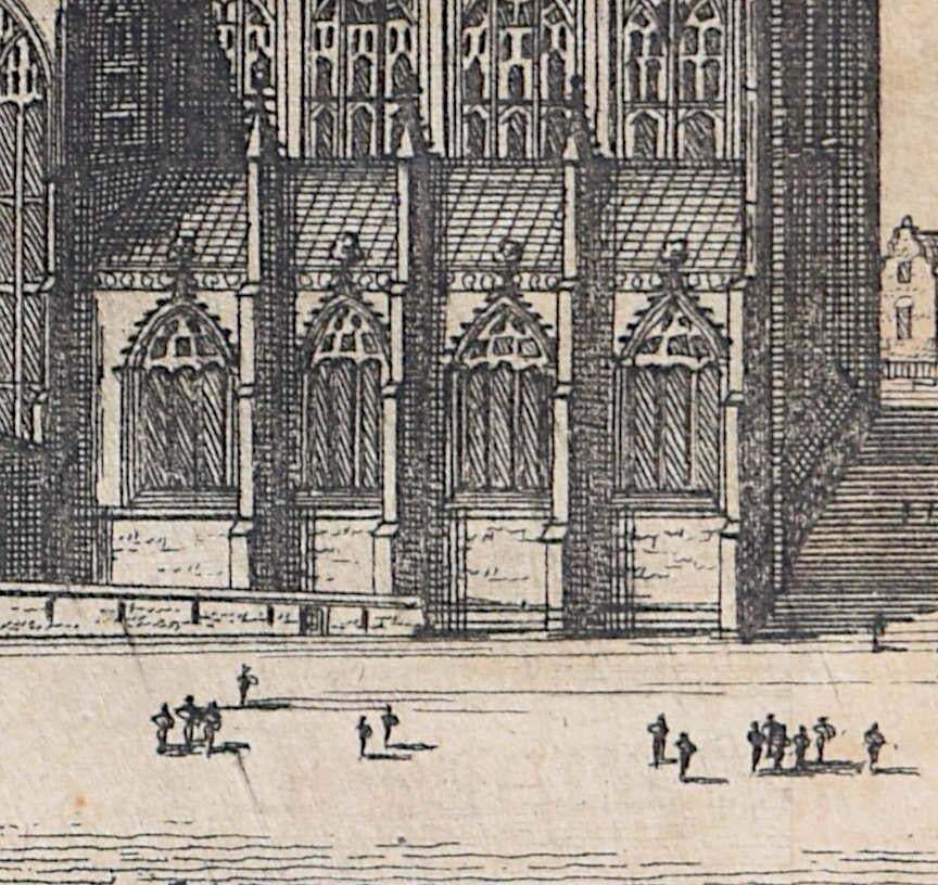 Pieter Van Der Aa, York Minster, Engraving Pieter Van Der Aa Probably After Johannes Kip1727 photo Art