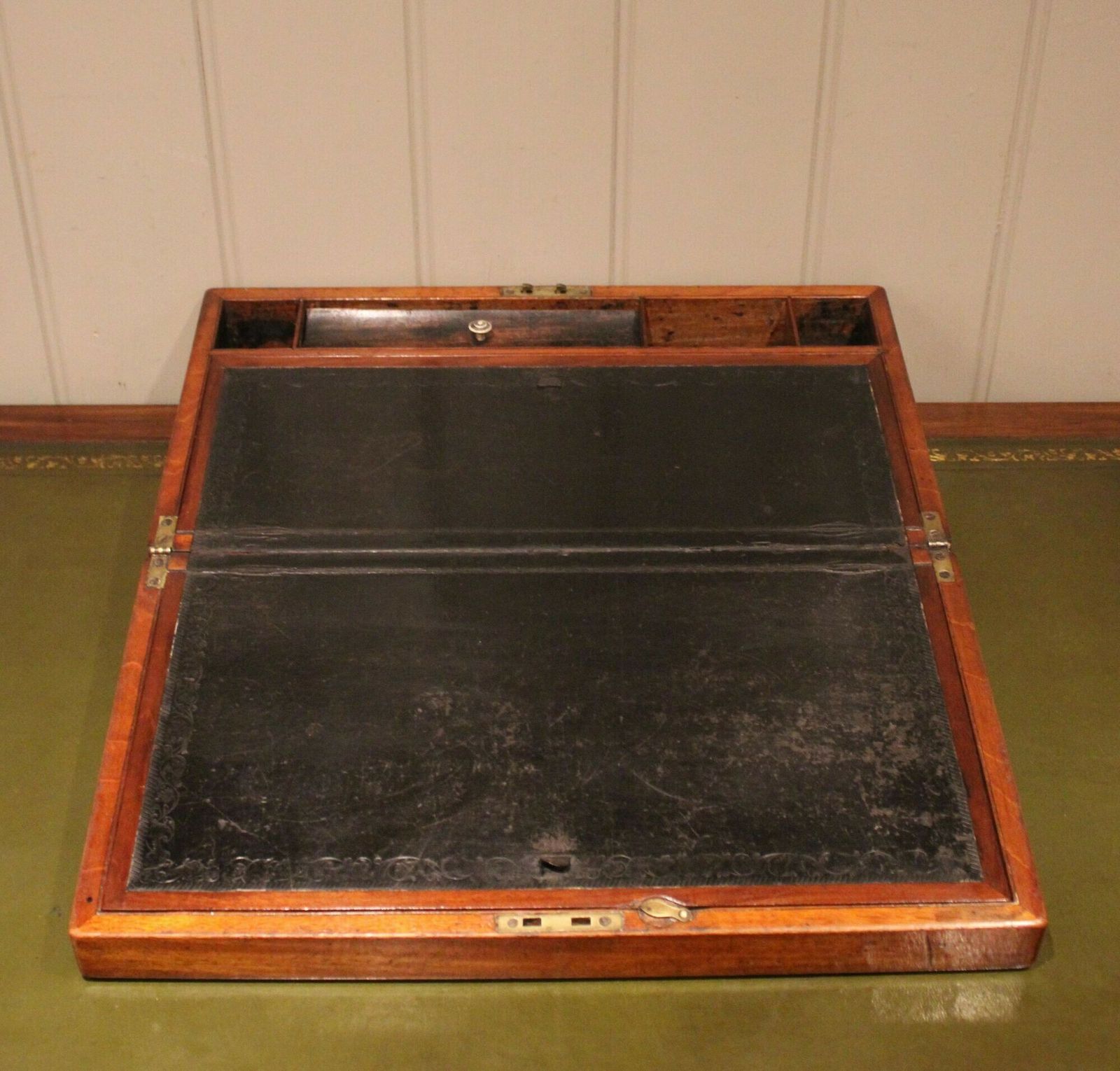 Late 19th Century Mahogany Writing Slope photo vintage