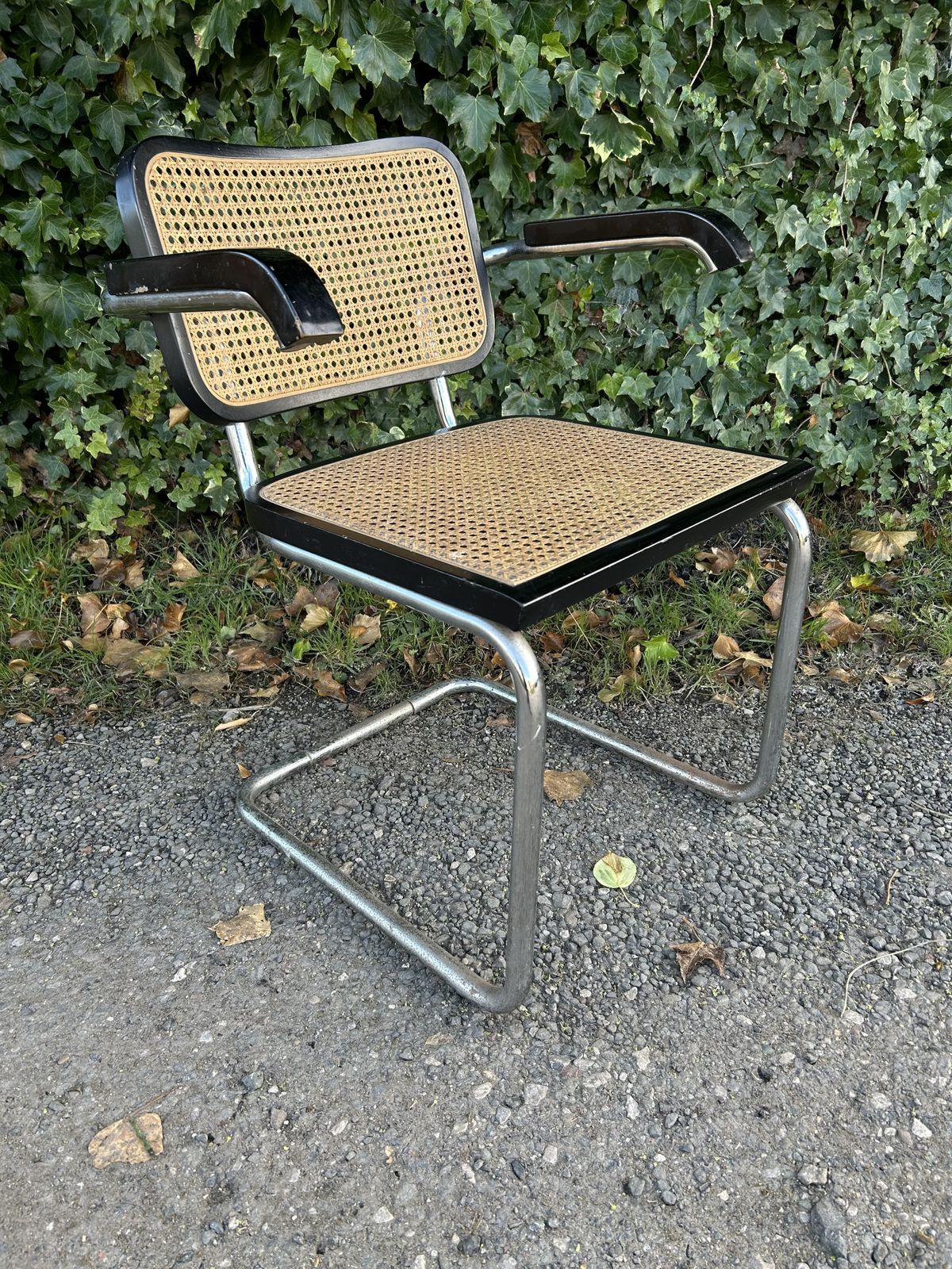 Vintage Cesca Dining Chair, Marcel Breuer Thonet Style