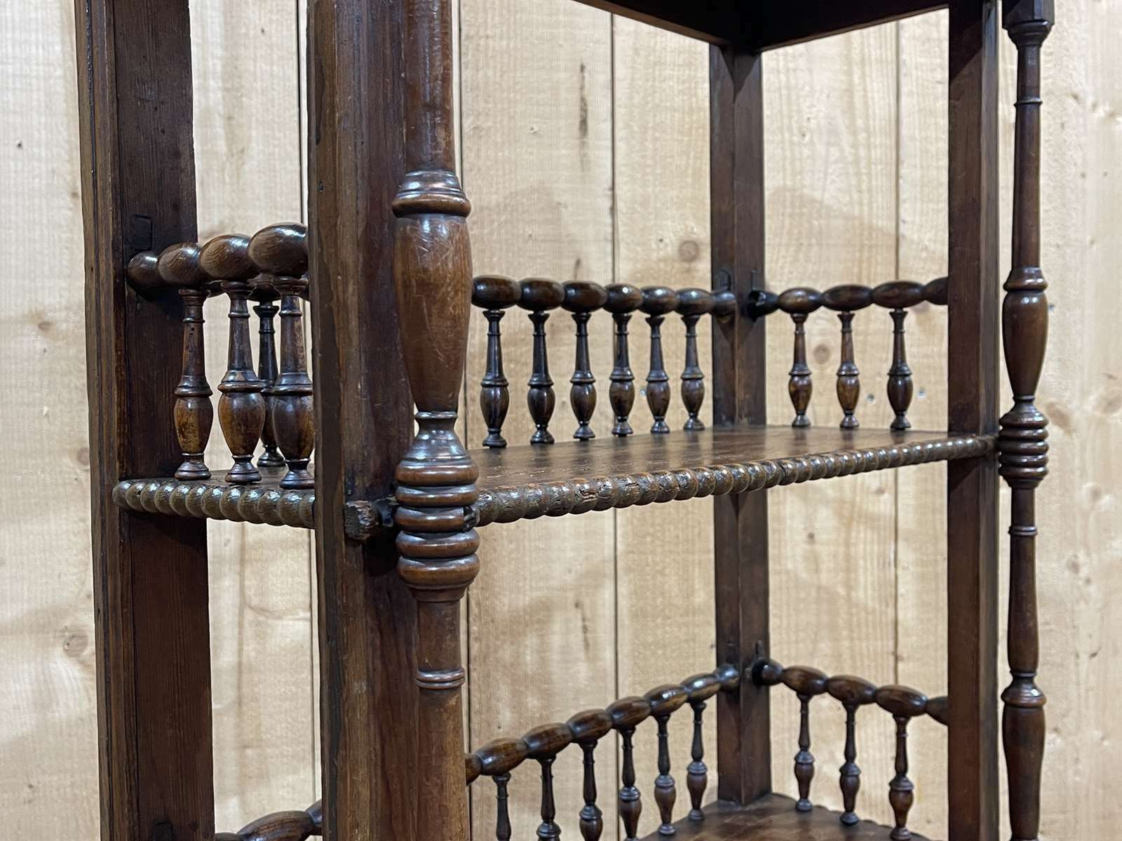 Fir Bookcase From The End Of The 19th Century photo Furniture